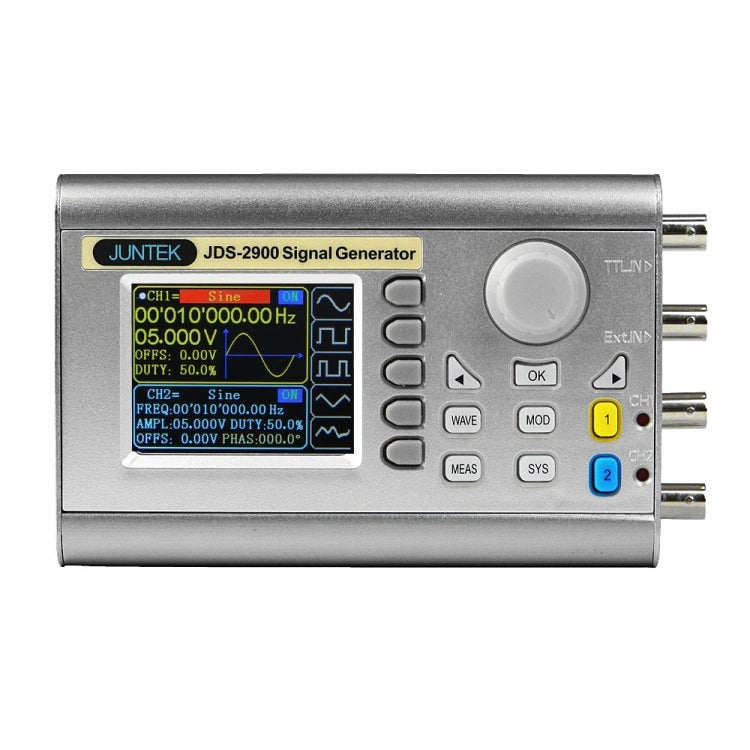 JUNTEK Programmable Dual-Channel DDS Function Arbitrary Waveform Signal Generator, Frequency: 60MHz(EU Plug) - Other Tester Tool by PMC TechLife | Online Shopping South Africa | PMC TechLife | Buy Now Pay Later Mobicred