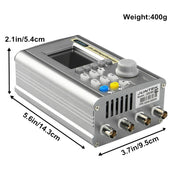 JUNTEK Programmable Dual-Channel DDS Function Arbitrary Waveform Signal Generator, Frequency: 50MHz(US Plug)