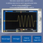 JUNTEK Programmable Dual-Channel DDS Function Arbitrary Waveform Signal Generator, Frequency: 40MHz(EU Plug)