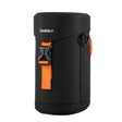 Cwatcun D157 DSLR Camera Lens Barrel Shockproof Thickened Digital Lens Bag Flip Lens Pouch, Color: Extra Large Black - free shipping - PMC TechLife - Order now!