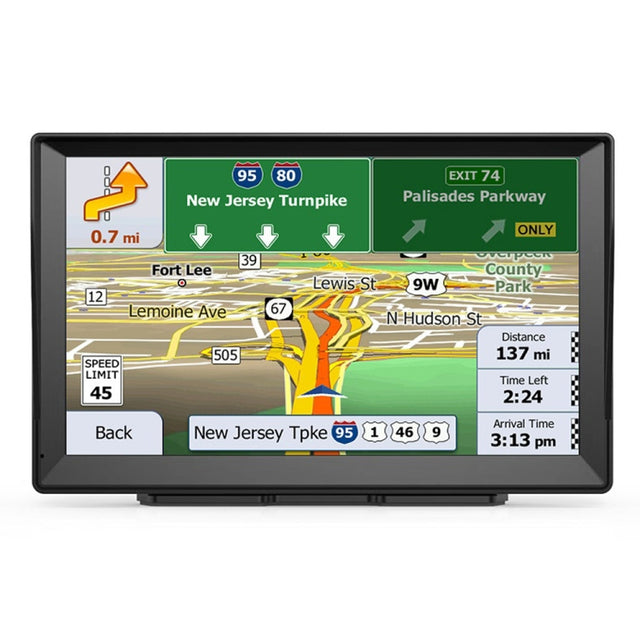 9 Inch 8G/256M Car GPS Navigator With Large Screen Capacitive Bluetooth Map, Area: Africa Map