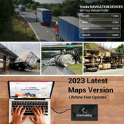 9 Inch 8G/256M Car GPS Navigator With Large Screen Capacitive Bluetooth Map, Area: Middle East Map