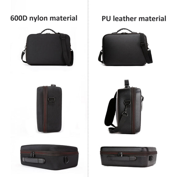 For DJI Neo Drone Storage Bag Messenger Bag Carrying Case, Fabric: PU Leather