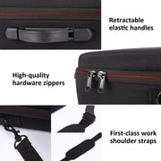 For DJI Neo Drone Storage Bag Messenger Bag Carrying Case, Fabric: PU Leather