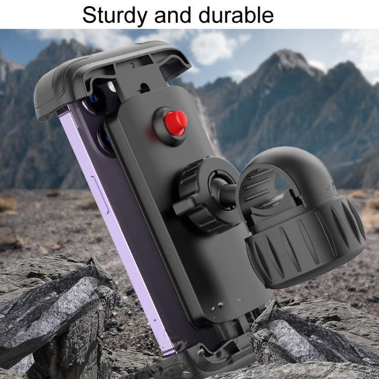 YYS-610 Upper And Lower Linkage Motorcycle Mountain Bike Riding Navigation Bracket - Holder by PMC Jewellery | Online Shopping South Africa | PMC Jewellery | Buy Now Pay Later Mobicred