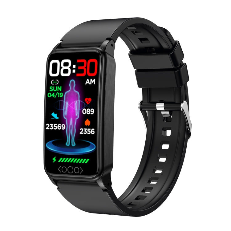 Uric Acid Blood Lipid Noninvasive Blood Sugar Heart Rate Oxygen Temperature Monitoring Smart Healthy Sports Bracelet(Black) - Smart Wristbands by PMC TechLife | Online Shopping South Africa | PMC TechLife | Buy Now Pay Later Mobicred