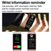 Uric Acid Blood Lipid Noninvasive Blood Sugar Heart Rate Oxygen Temperature Monitoring Smart Healthy Sports Bracelet(Black)