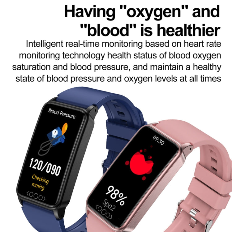 Uric Acid Blood Lipid Noninvasive Blood Sugar Heart Rate Oxygen Temperature Monitoring Smart Healthy Sports Bracelet(Black)
