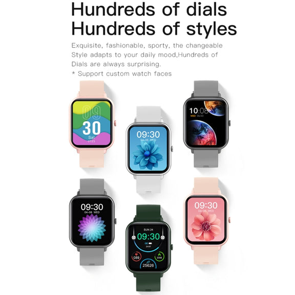 1.83 inch Touch Screen AI Voice Heart Rate / Blood Oxygen / Blood Pressure / Sleep Monitoring Bluetooth Smartwatch(Black)