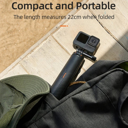 TELESIN 61cm Underwater Buoyancy Bar Retractable Selfie Stick Tripod For GoPro Insta360 DJI OSMO Action Camera - free shipping - PMC Jewellery - Order now!