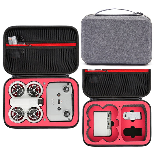 For DJI Neo Fly More Combo Carrying Case Handbag Protective Box(Gray + Red Inner) - free shipping - PMC Jewellery - Order now!
