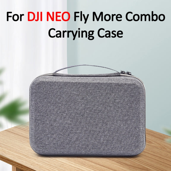 For DJI Neo Fly More Combo Carrying Case Handbag Protective Box(Black + Red Inner)