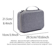 For DJI Neo Fly More Combo Carrying Case Handbag Protective Box(Black + Red Inner)