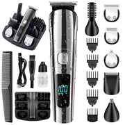 6 in 1 Men Water-resistant Electric Hair Trimmer Kit Nose Trimmer, Mustache Trimmer Body Shaver 8688