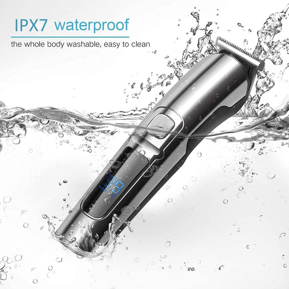 6 in 1 Men Water-resistant Electric Hair Trimmer Kit Nose Trimmer, Mustache Trimmer Body Shaver 8788