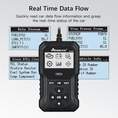 AERMOTOR Car Fault Diagnostic Instrument ELM327 Engine Fault Detection Tool(V410) - free shipping - PMC Jewellery - Order now!