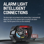 HUD Head-up Display OBD LCD Mileage Speedometer(Thai Version)