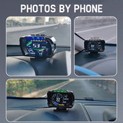 HUD Head-up Display OBD LCD Mileage Speedometer(Thai Version)