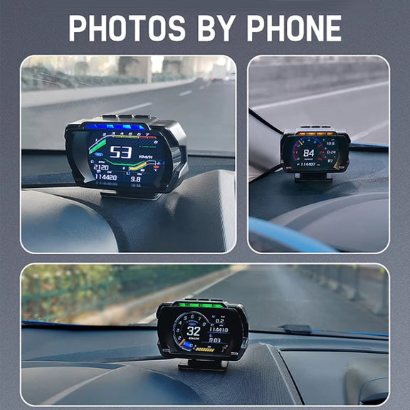 HUD Head-up Display OBD LCD Mileage Speedometer(Thai Version)