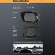 HUD Head-up Display OBD LCD Mileage Speedometer(Thai Version)