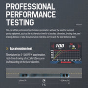 HUD Head-up Display OBD LCD Mileage Speedometer(Thai Version)