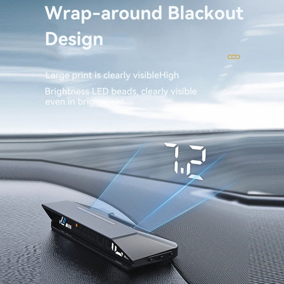 Head-up Display OBD Multi-function Vehicle Instrument Oil Temperature Gearbox Monitoring Screen(S101)