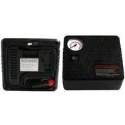 Car Tire Air Pump 12V Metal Electric Tire Pressure Gauge(Square)