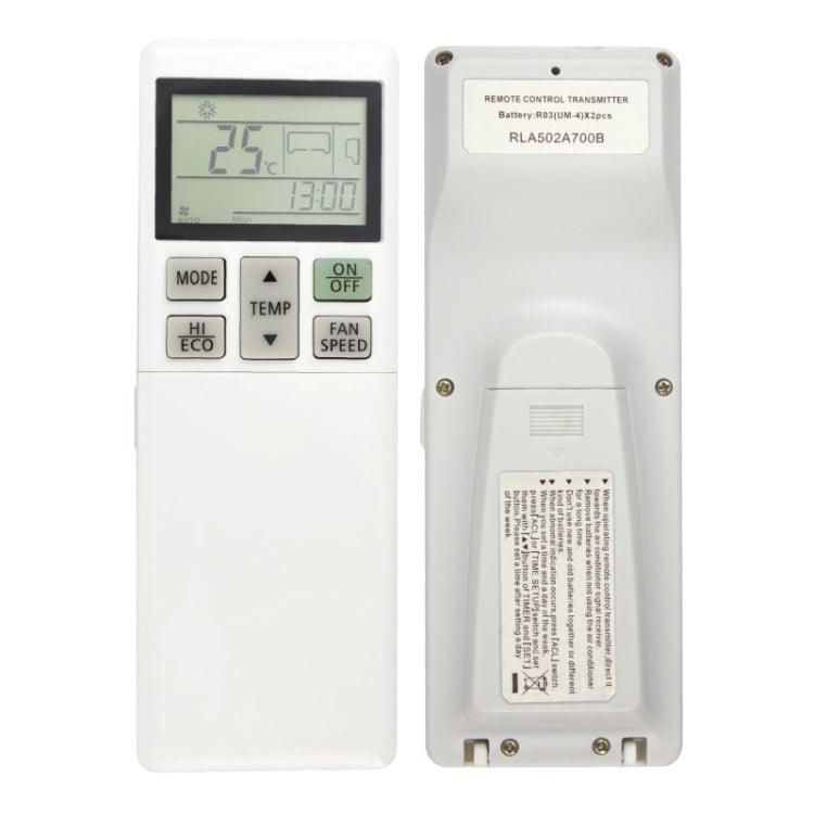 For Mitsubishi RLA502A700B Air Conditioner Remote Control Replacement Parts - Air-Conditioner by PMc TechLife | Online Shopping South Africa | PMc TechLife | Buy Now Pay Later Mobicred