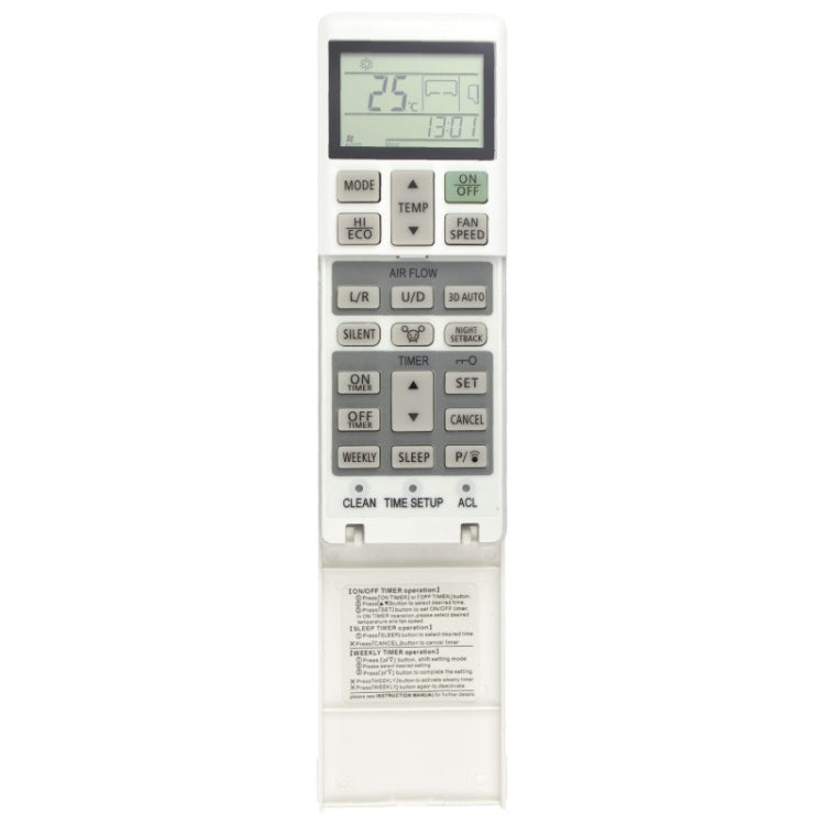 For Mitsubishi RLA502A700B Air Conditioner Remote Control Replacement Parts - Air-Conditioner by PMc TechLife | Online Shopping South Africa | PMc TechLife | Buy Now Pay Later Mobicred