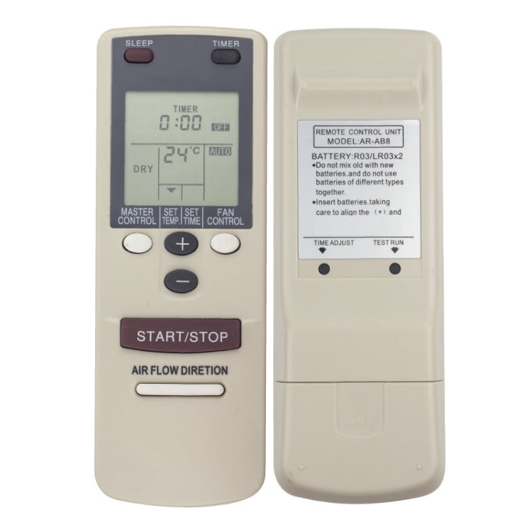 For Fujitsu AR-AB8 Air Conditioner Remote Control Replacement Parts