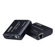 HDMI To RJ45 120m Single Network Cable 4K HD Network Extender, Receiver+Transmitter EU Plug(Black) - Amplifier by PMC TechLife | Online Shopping South Africa | PMC TechLife | Buy Now Pay Later Mobicred