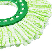 For Libman Tornado Spin Mop Microfiber Mop Pad Replacement Parts(White)