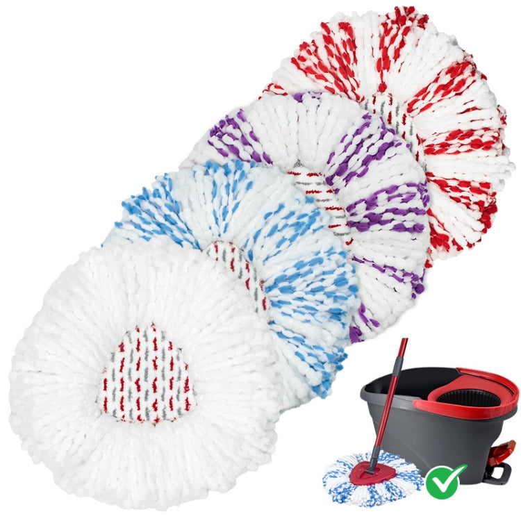 For Vileda / O-Cedar EasyWring Spin Mop Replacement Pad Microfiber Rag(Red) - Handheld Cleaner & Mops by PMc TechLife | Online Shopping South Africa | PMc TechLife | Buy Now Pay Later Mobicred