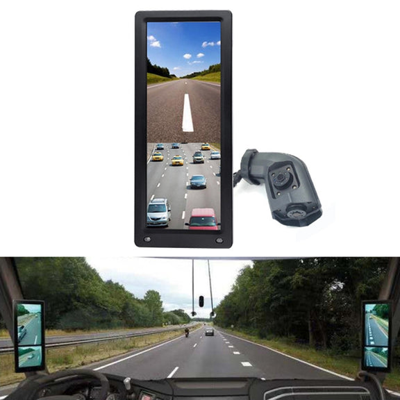 10.36 inch Wired HD 1 Drag 1 Blind Zone Monitor Universal AHD Reversing Kit Right(Standard)