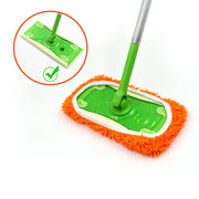 For Swiffer Sweeper and Other 10-inch Flat Mop Replacement Pads Coral Fleece Gray