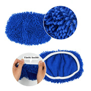 For Swiffer Sweeper and Other 10-inch Flat Mop Replacement Pads Chenille Green