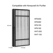 For Honeywell HRF-H1 HRF-H2 HPA050 Air Purifier 2pcs /Pack Filter Replacement Parts