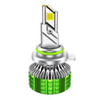 Pair 100W LED Double Copper Tube Aluminum Alloy Waterproof Car Headlight, Bulb: 9012 - LED Headlamps by PMC Jewellery | Online Shopping South Africa | PMC Jewellery | Buy Now Pay Later Mobicred