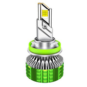 100W LED Double Copper Tube Aluminum Alloy Water-resistant Car Headlight, Bulb: H11
