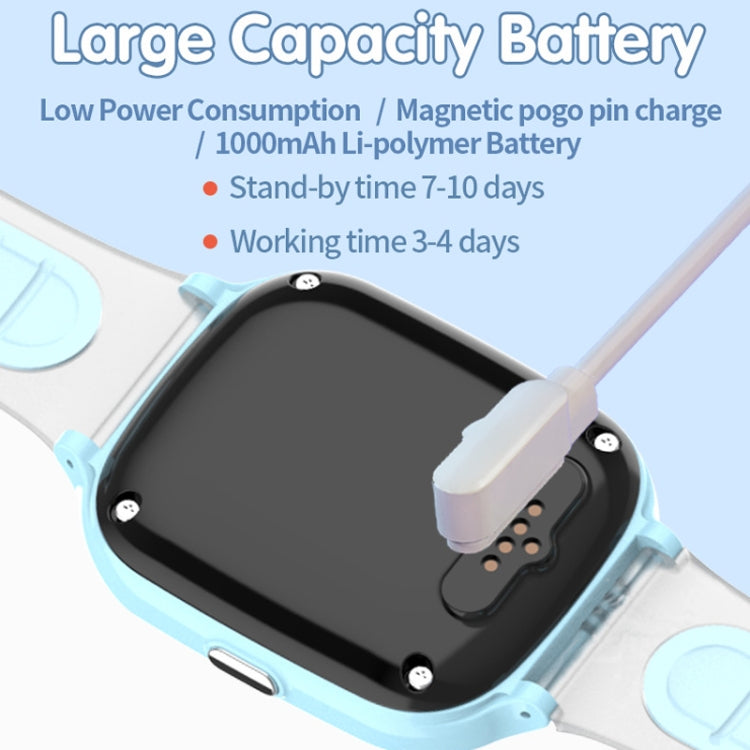 4G Kids Smart Phone Positioning Watch IP67 Waterproof / Video / Voice Calling(Blue) - Smart Watches by PMC TechLife | Online Shopping South Africa | PMC TechLife | Buy Now Pay Later Mobicred