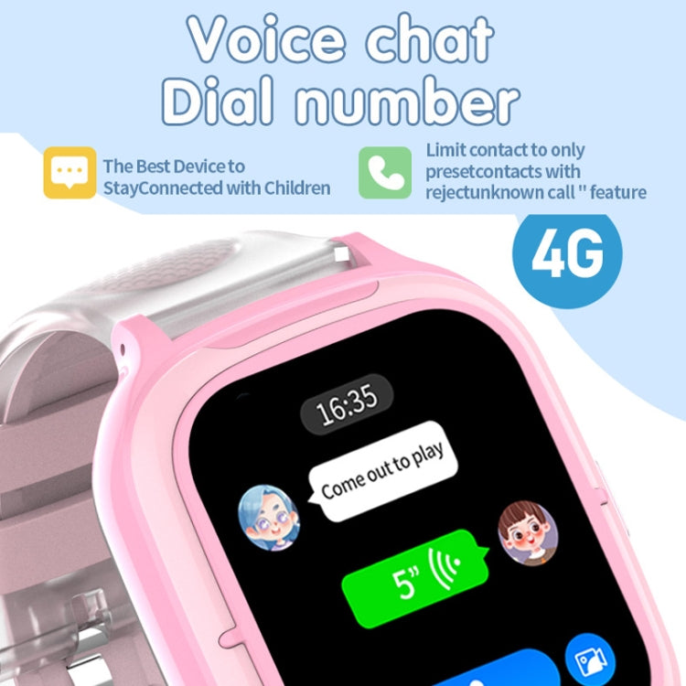 4G Kids Smart Phone Positioning Watch IP67 Waterproof / Video / Voice Calling(Blue) - Smart Watches by PMC TechLife | Online Shopping South Africa | PMC TechLife | Buy Now Pay Later Mobicred