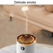 HX127 Mini Volcano Lava Aromatherapy Diffuser Small Household Atmosphere Humidifier, Color: White