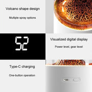 HX127 Mini Volcano Lava Aromatherapy Diffuser Small Household Atmosphere Humidifier, Color: White
