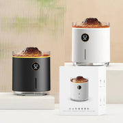 HX127 Mini Volcano Lava Aromatherapy Diffuser Small Household Atmosphere Humidifier, Color: White