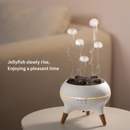 Dynamic Multi-Spray Aromatherapy Diffuser With Colorful Lights Remote Control Humidifier US Plug(V80 Spit Circle Upgrade Model) - free shipping - PMC Jewellery - Order now!