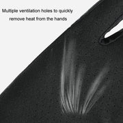WEST BIKING Cycling Anti-slip Breathable Touch Screen Gloves, Size: L(Black)