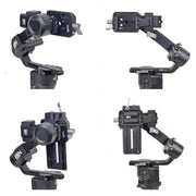 For DJI Ronin RS 3 Pro / RS 3 / RS 2 Vertical Shooting Plate Mount Stabilizer Accessories(Gray)