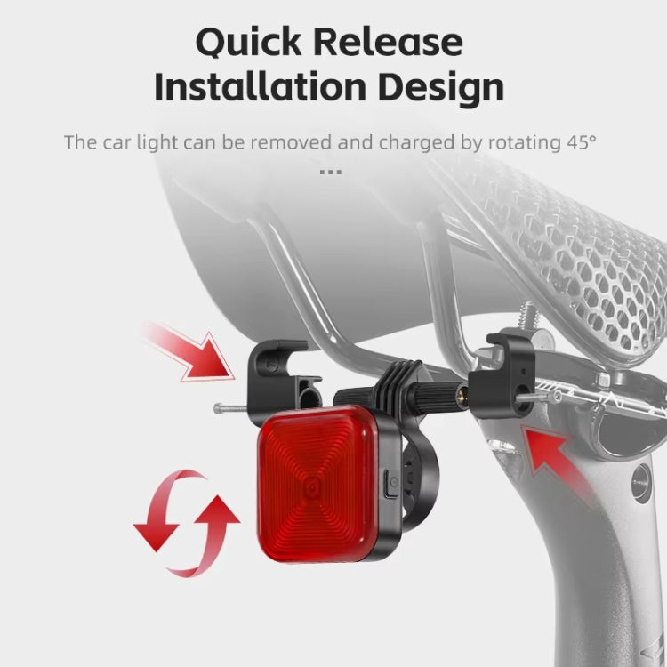 WEST BIKING Bicycle Waterproof High-Brightness Night Riding Warning Taillight(Arm Model) - Headlights by WEST BIKING | Online Shopping South Africa | PMC TechLife | Buy Now Pay Later Mobicred