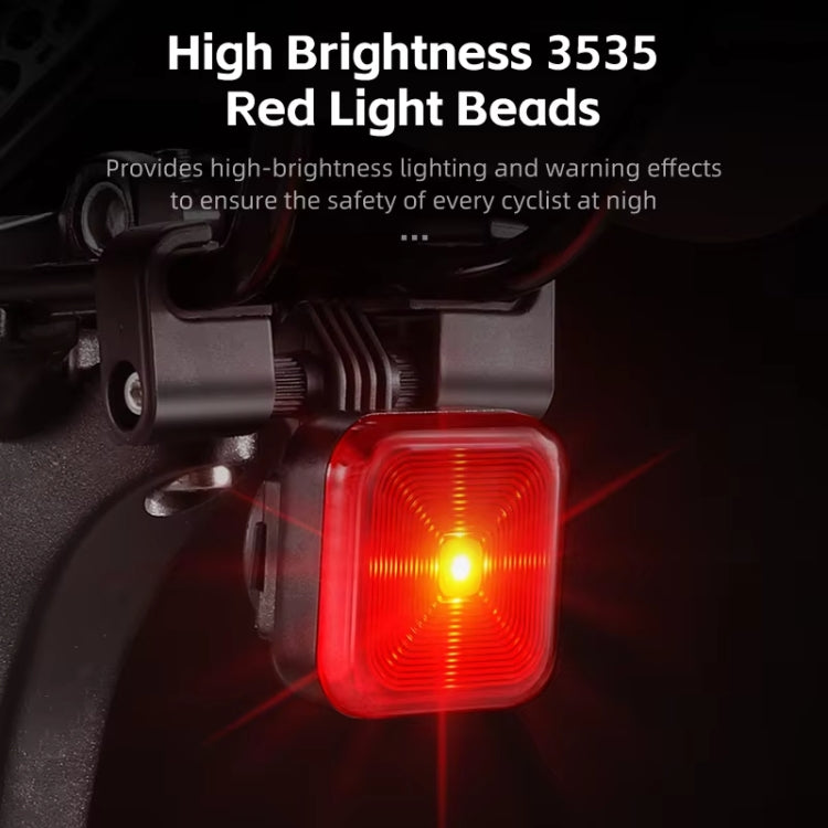WEST BIKING Bicycle Waterproof High-Brightness Night Riding Warning Taillight(Seat Tube Model) - Headlights by WEST BIKING | Online Shopping South Africa | PMC TechLife | Buy Now Pay Later Mobicred