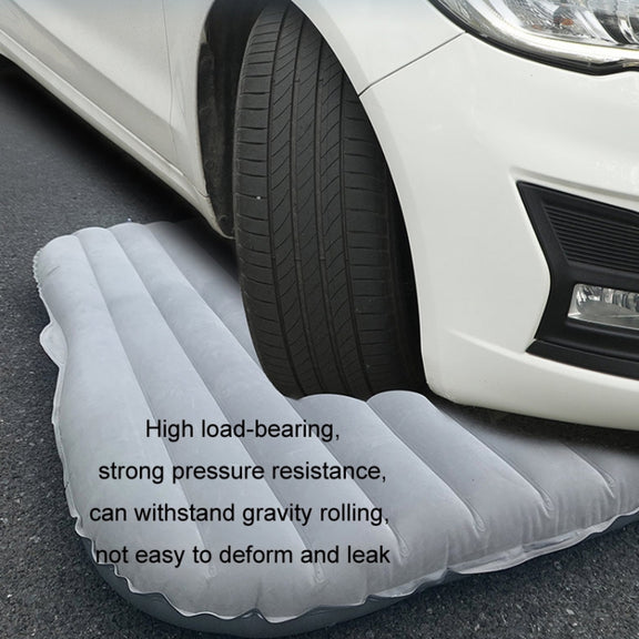 Car Inflatable Bed Multifunctional Outdoor Camping Sleeping Mat, Color: Dark Green